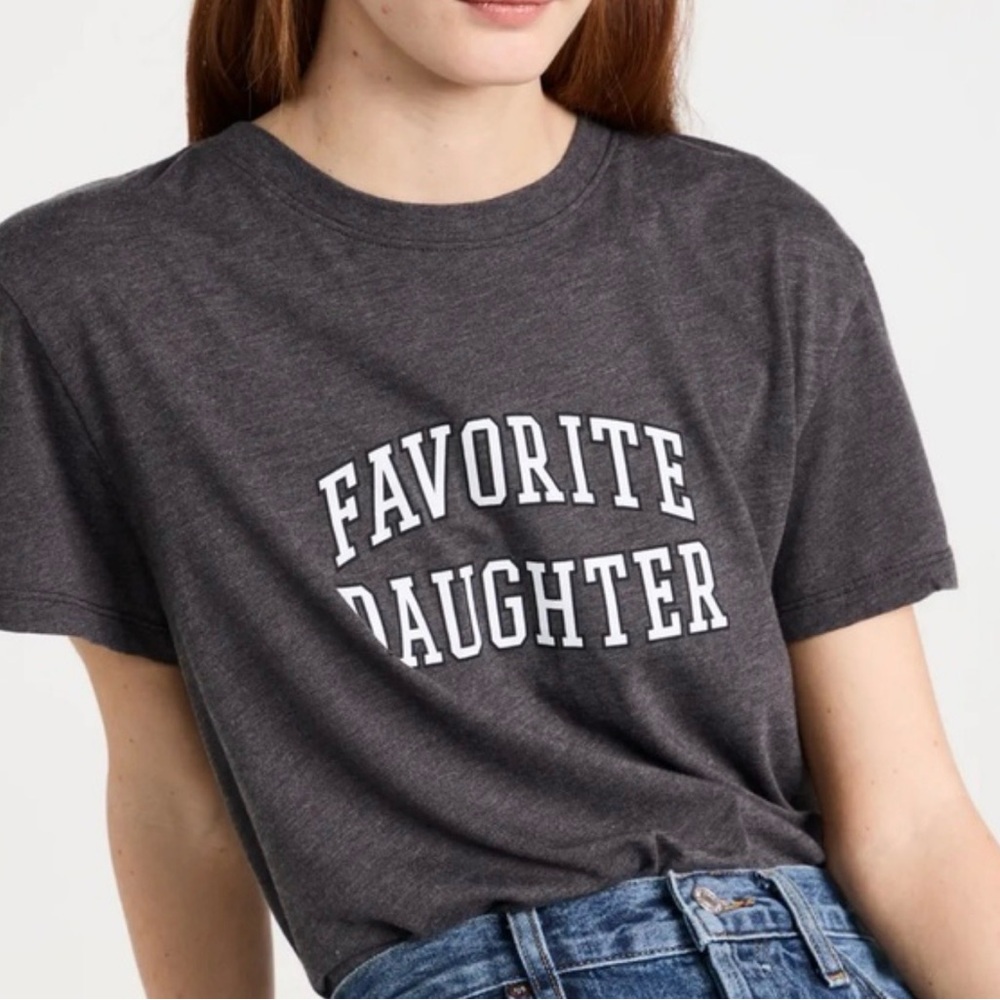 Favorite Daughter Dark Gray Tee